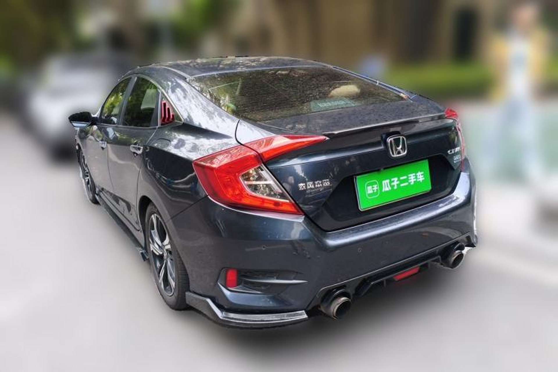 Used Honda Civic 2016 220TURBO CVT Prestige Edition Rear Left 45 Deg