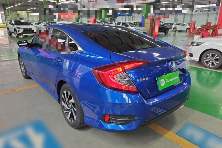 Used Honda Civic 2016 220TURBO CVT Luxury Edition Rear Left 45 Deg