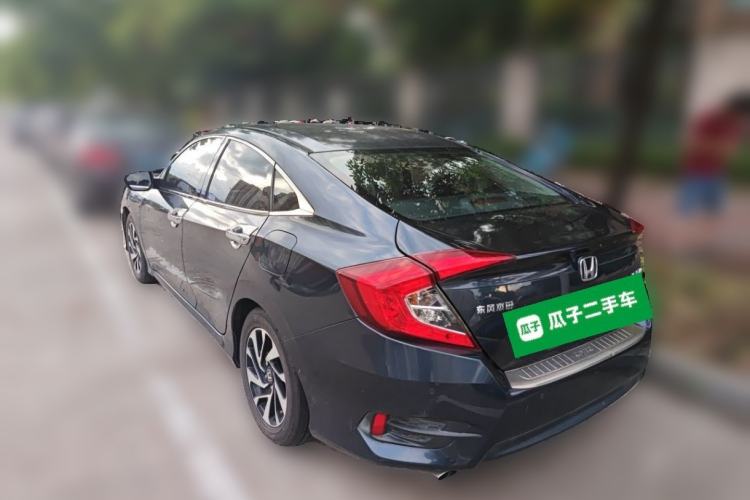 Used Honda Civic 2016 220TURBO CVT Luxury Edition Rear Left 45 Deg