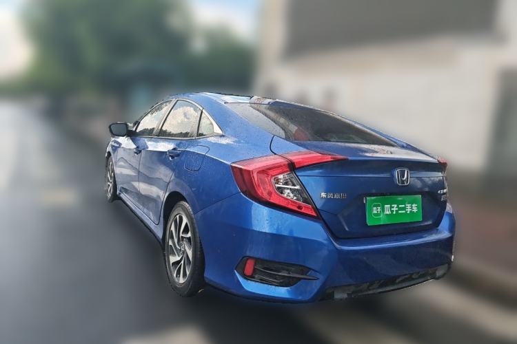 Used Honda Civic 2016 220TURBO CVT Luxury Edition Rear Left 45 Deg