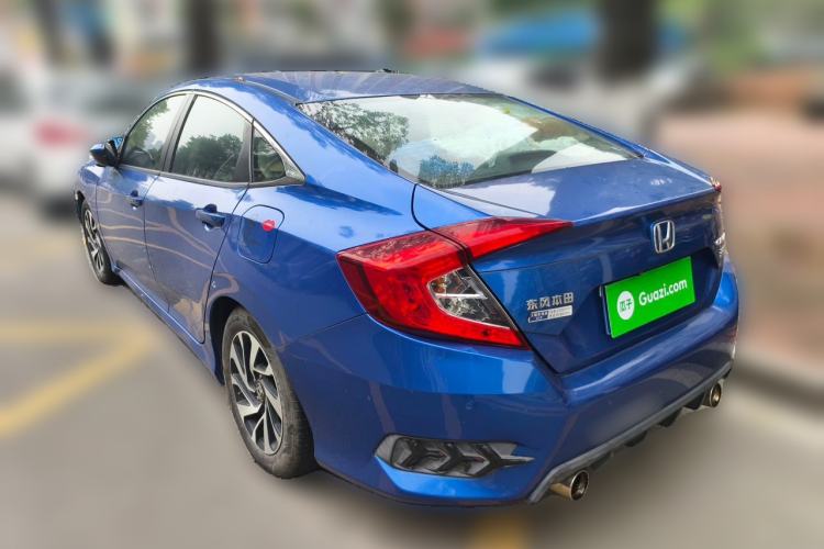 Used Honda Civic 2016 220TURBO CVT Luxury Edition Rear Left 45 Deg
