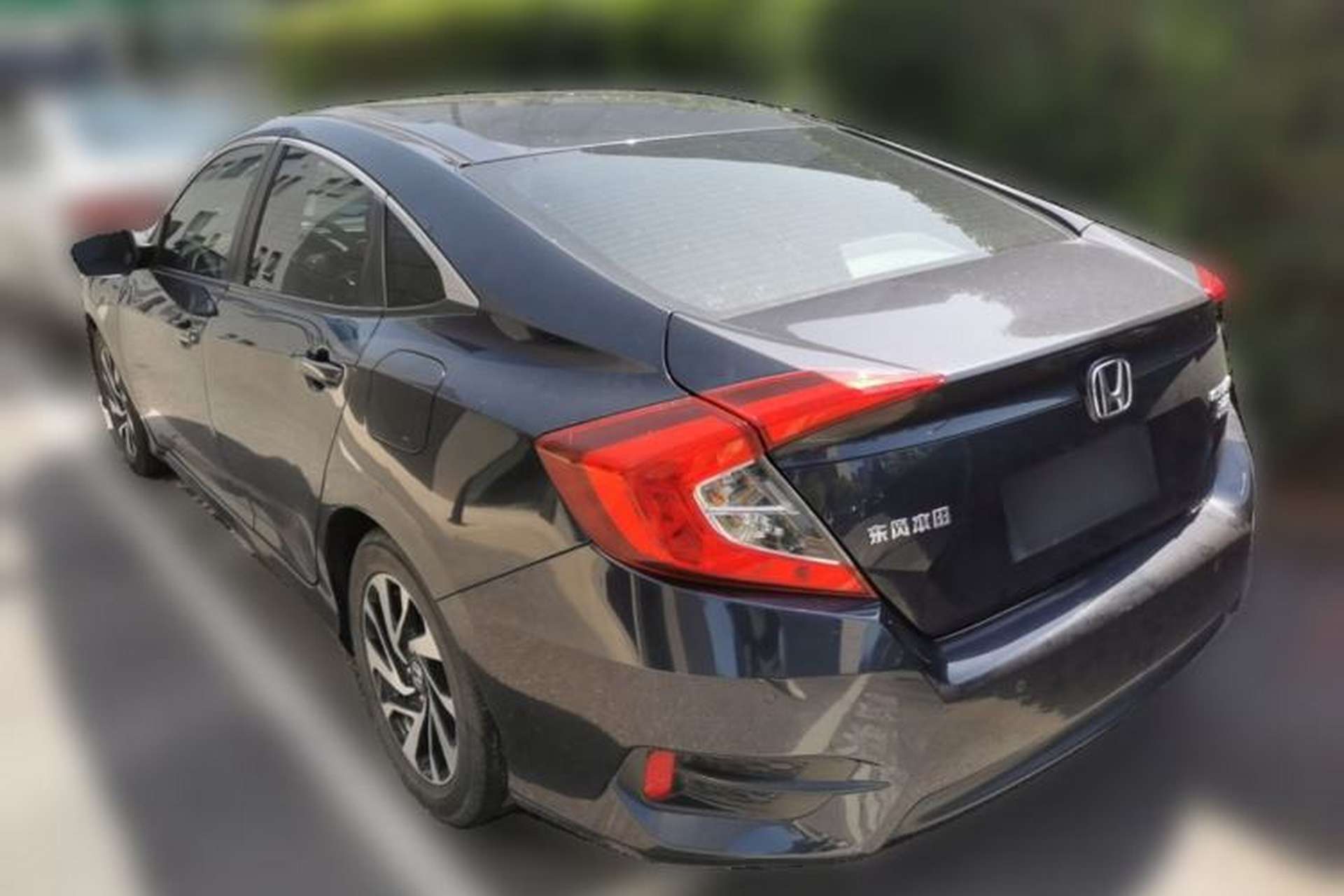 Used Honda Civic 2016 220TURBO CVT Luxury Edition Rear Left 45 Deg