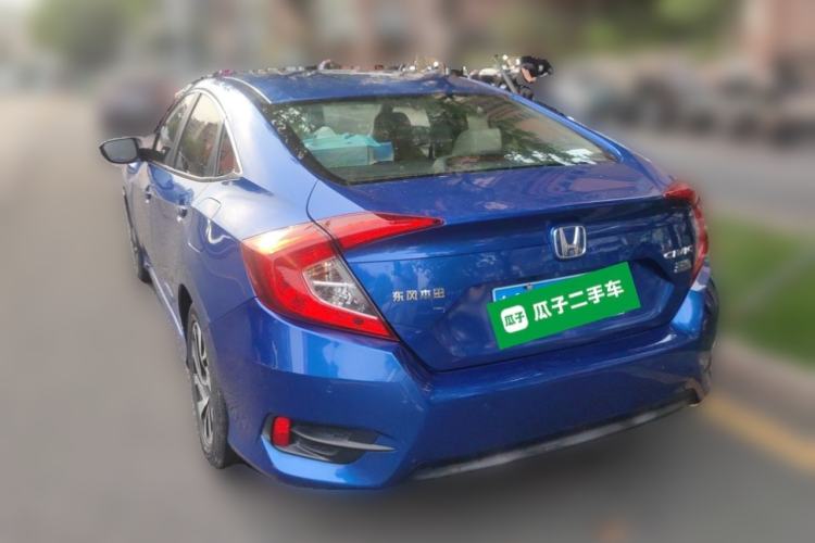 Used Honda Civic 2016 220TURBO CVT Luxury Edition Rear Left 45 Deg