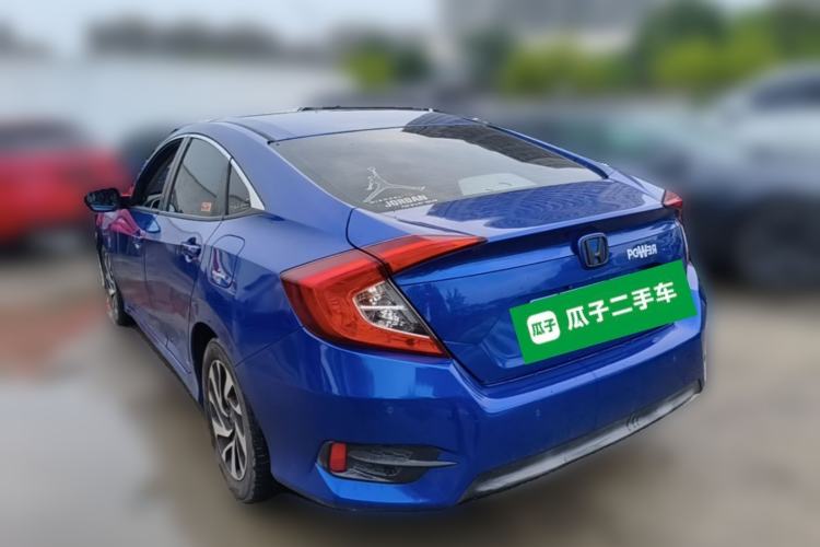 Used Honda Civic 2016 220TURBO CVT Luxury Edition Rear Left 45 Deg
