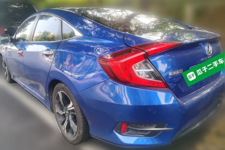 Used Honda Civic 2016 220TURBO CVT Prestige Edition Rear Left 45 Deg