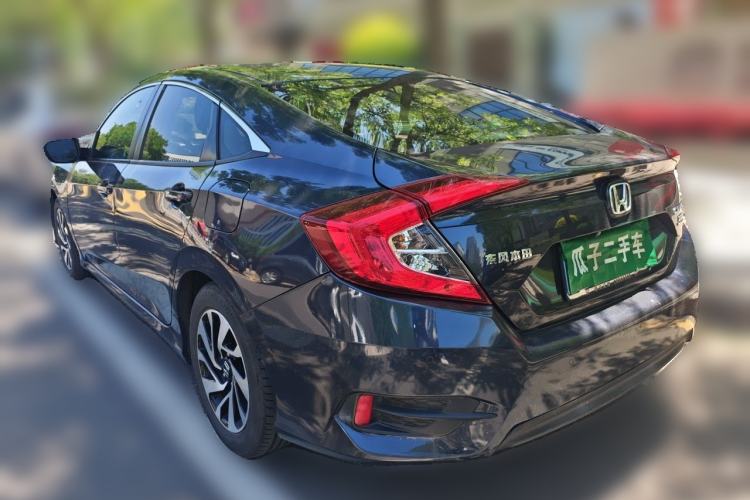 Used Honda Civic 2016 220TURBO CVT Luxury Edition Rear Left 45 Deg
