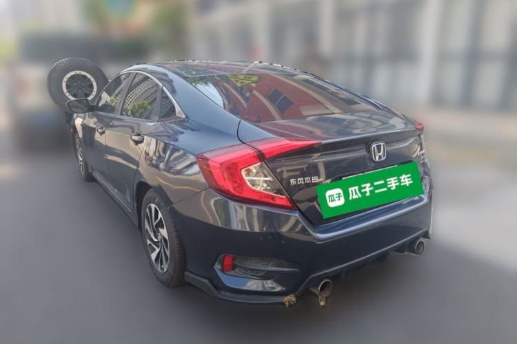 Used Honda Civic 2016 220TURBO Manual Luxury Edition Rear Left 45 Deg