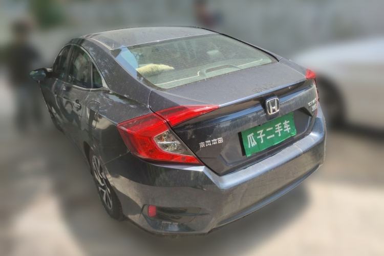 Used Honda Civic 2016 220TURBO Manual Luxury Edition Rear Left 45 Deg
