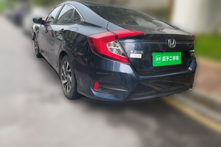Used Honda Civic 2016 220TURBO CVT Luxury Edition Rear Left 45 Deg