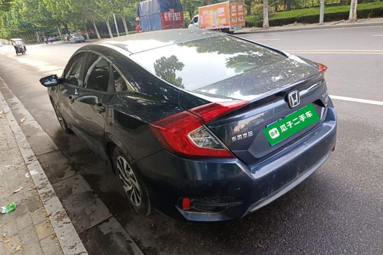 Used Honda Civic 2016 220TURBO CVT Luxury Edition Rear Left 45 Deg