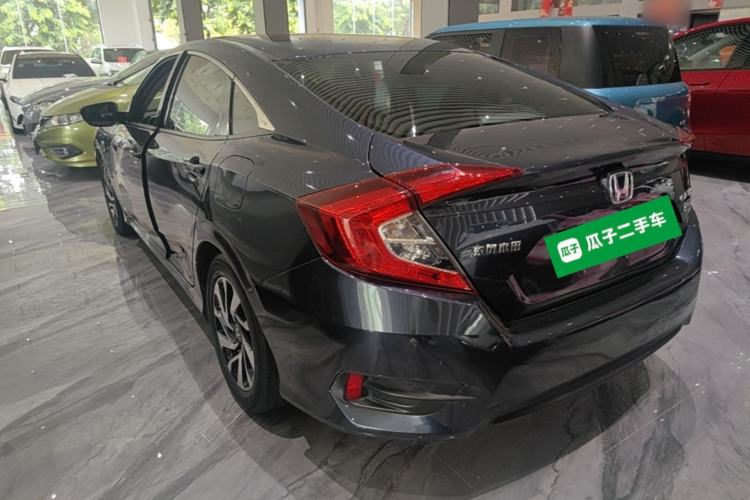 Used Honda Civic 2016 220TURBO CVT Luxury Edition Rear Left 45 Deg