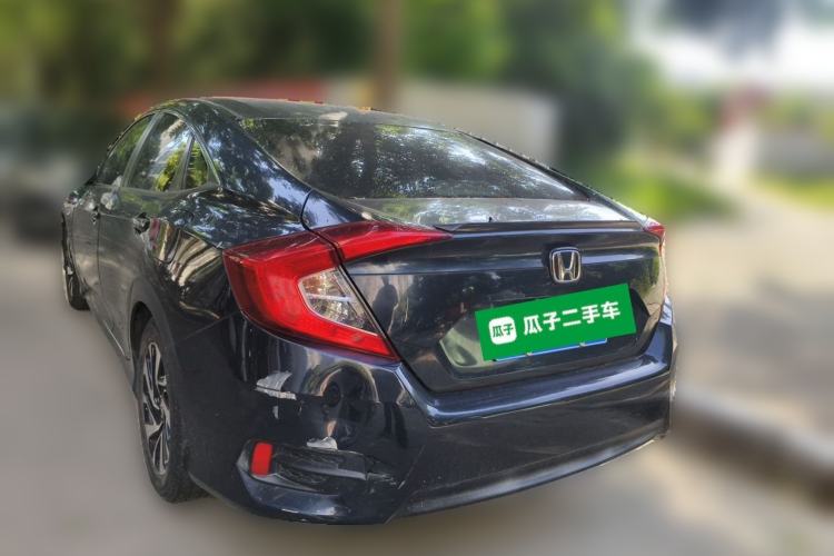 Used Honda Civic 2016 220TURBO CVT Luxury Edition Rear Left 45 Deg