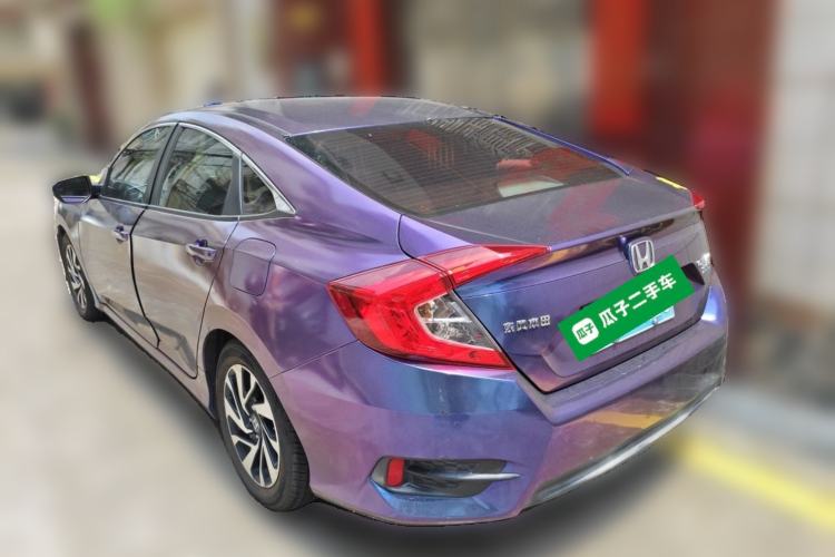 Used Honda Civic 2016 220TURBO CVT Luxury Edition Rear Left 45 Deg