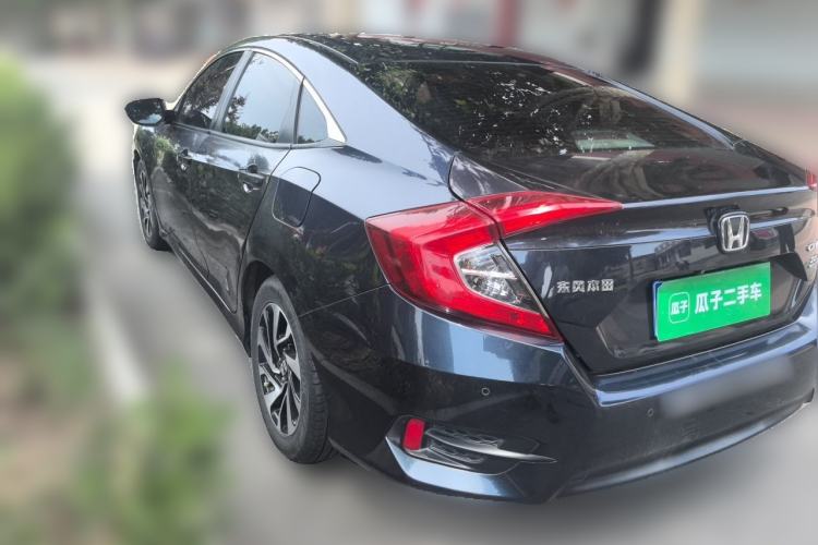 Used Honda Civic 2016 220TURBO CVT Luxury Edition Rear Left 45 Deg