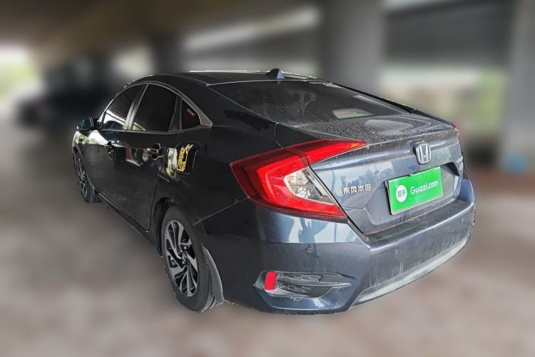 Used Honda Civic 2016 220TURBO CVT Luxury Edition Rear Left 45 Deg