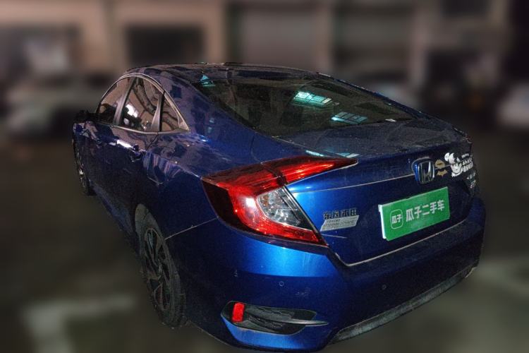 Used Honda Civic 2016 220TURBO CVT Luxury Edition Rear Left 45 Deg