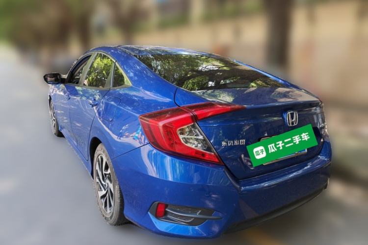 Used Honda Civic 2016 220TURBO CVT Luxury Edition Rear Left 45 Deg