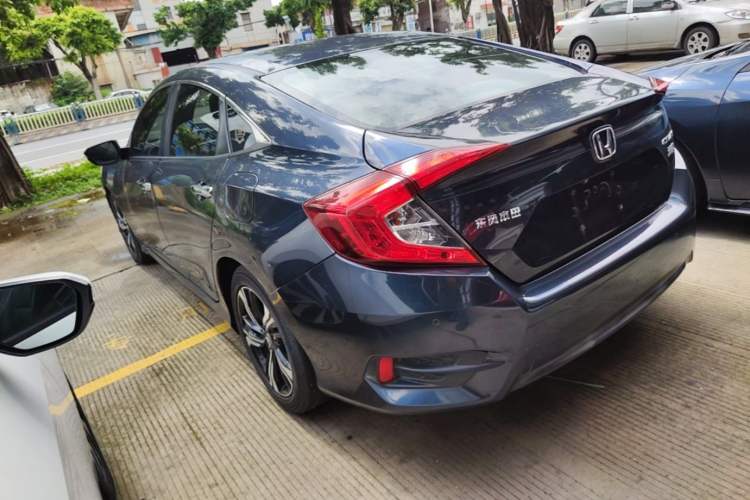 Used Honda Civic 2016 220TURBO CVT Prestige Edition Rear Left 45 Deg