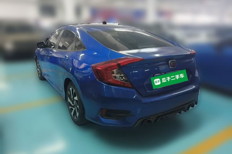 Used Honda Civic 2016 220TURBO CVT Luxury Edition Rear Left 45 Deg