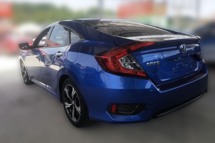 Used Honda Civic 2016 220TURBO CVT Prestige Edition Rear Left 45 Deg