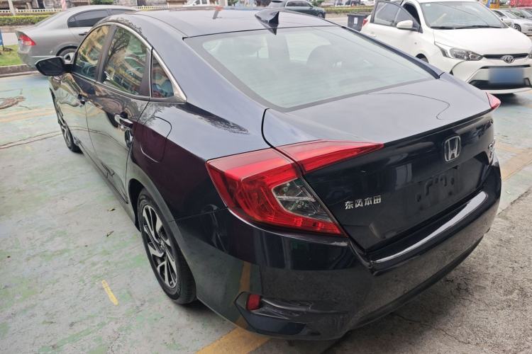 Used Honda Civic 2016 220TURBO CVT Luxury Edition Rear Left 45 Deg