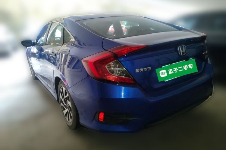 Used Honda Civic 2016 220TURBO CVT Luxury Edition Rear Left 45 Deg