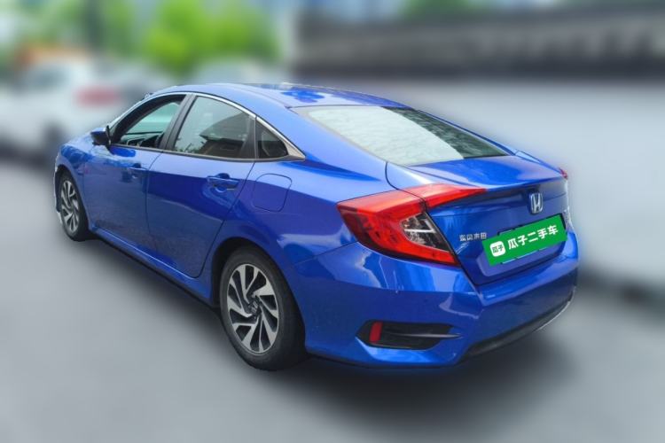 Used Honda Civic 2016 220TURBO CVT Luxury Edition Rear Left 45 Deg