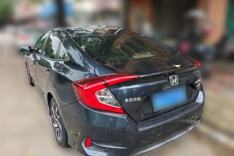 Used Honda Civic 2016 220TURBO CVT Luxury Edition Rear Left 45 Deg