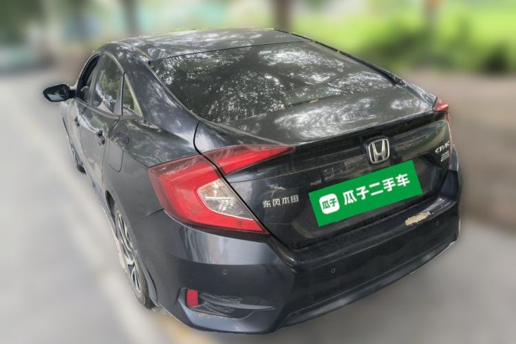 Used Honda Civic 2016 220TURBO CVT Luxury Edition Rear Left 45 Deg