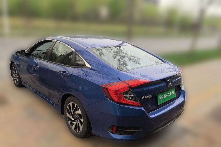 Used Honda Civic 2016 220TURBO CVT Luxury Edition Rear Left 45 Deg