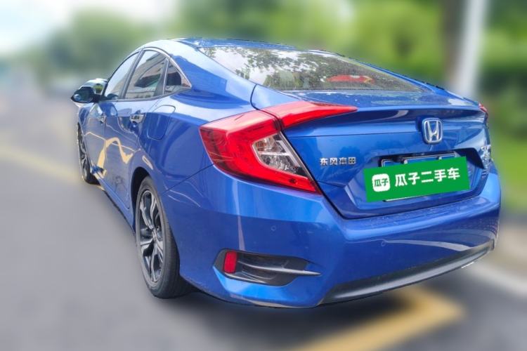 Used Honda Civic 2016 220TURBO CVT Prestige Edition Rear Left 45 Deg