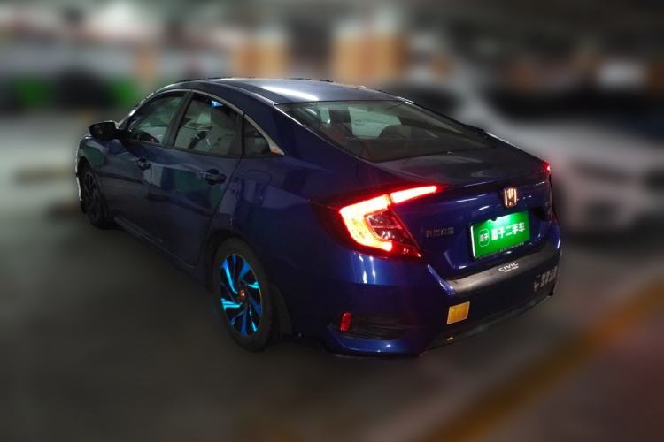 Used Honda Civic 2016 220TURBO CVT Luxury Edition Rear Left 45 Deg