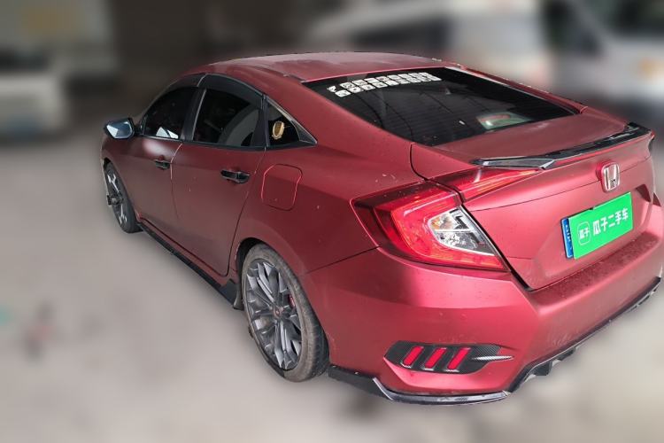 Used Honda Civic 2016 220TURBO CVT Luxury Edition Rear Left 45 Deg