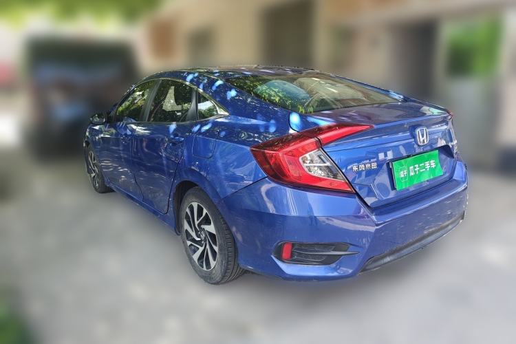 Used Honda Civic 2016 220TURBO CVT Luxury Edition Rear Left 45 Deg
