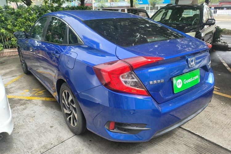 Used Honda Civic 2016 220TURBO CVT Luxury Edition Rear Left 45 Deg