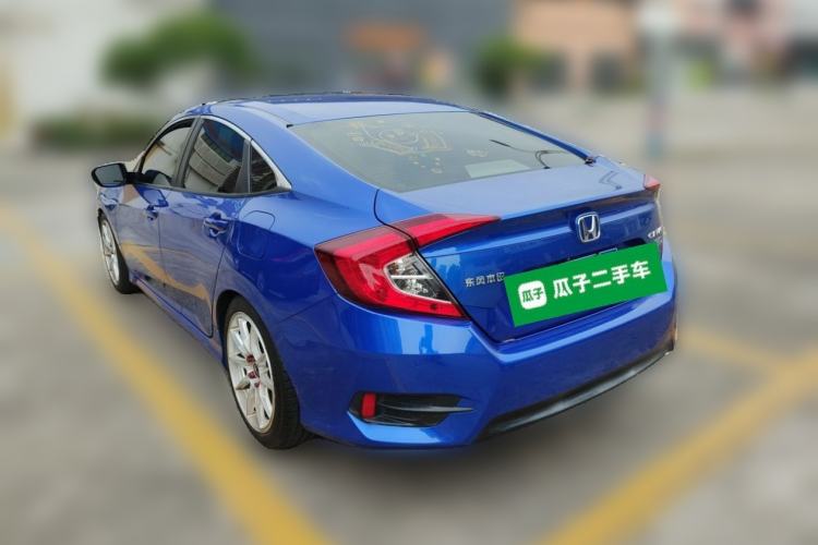 Used Honda Civic 2016 220TURBO CVT Luxury Edition Rear Left 45 Deg
