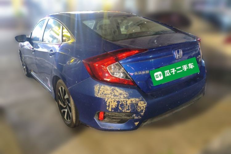 Used Honda Civic 2016 220TURBO CVT Luxury Edition Rear Left 45 Deg