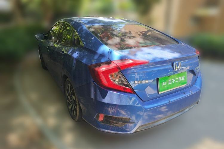 Used Honda Civic 2016 220TURBO CVT Luxury Edition Rear Left 45 Deg