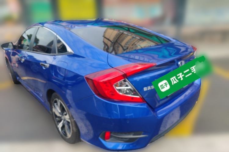 Used Honda Civic 2016 220TURBO CVT Prestige Edition Rear Left 45 Deg