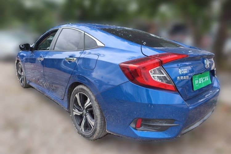 Used Honda Civic 2016 220TURBO CVT Prestige Edition Rear Left 45 Deg