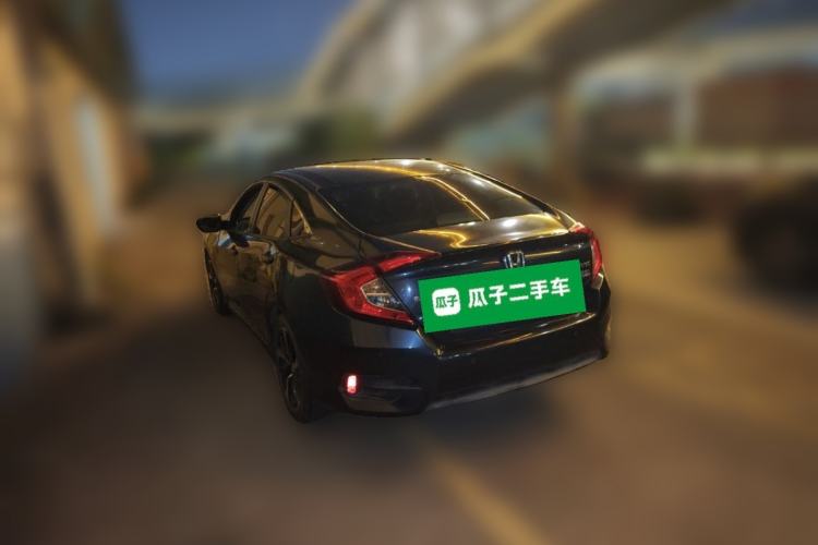 Used Honda Civic 2016 220TURBO CVT Luxury Edition Rear Left 45 Deg