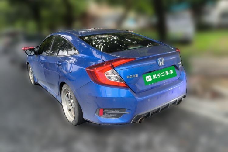 Used Honda Civic 2016 220TURBO CVT Luxury Edition Rear Left 45 Deg