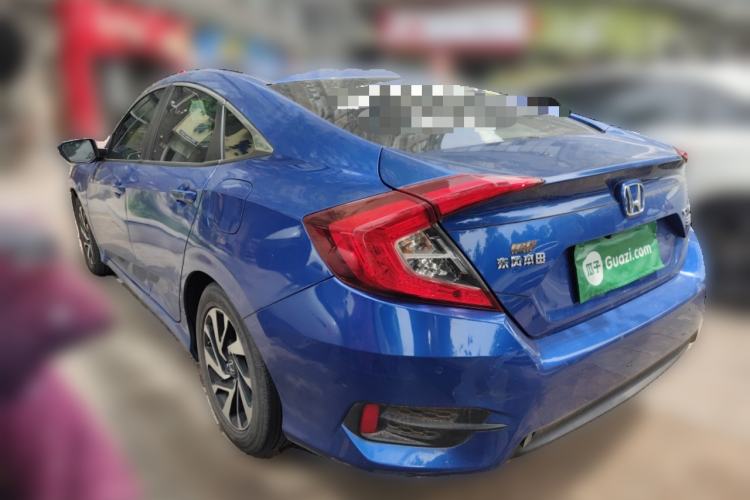Used Honda Civic 2016 220TURBO CVT Luxury Edition Rear Left 45 Deg
