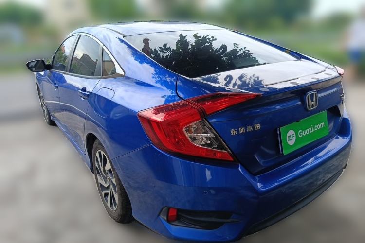 Used Honda Civic 2016 220TURBO CVT Luxury Edition Rear Left 45 Deg