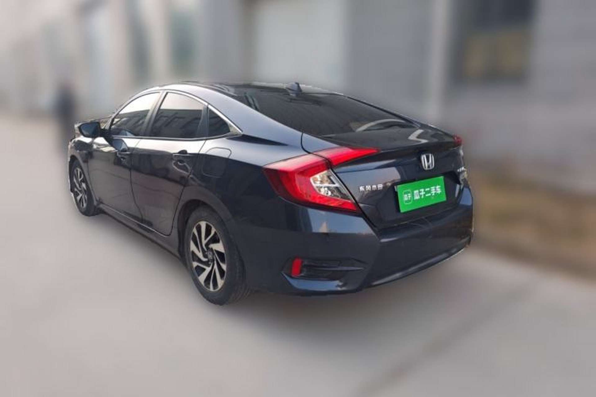 Used Honda Civic 2016 220TURBO CVT Luxury Edition Rear Left 45 Deg