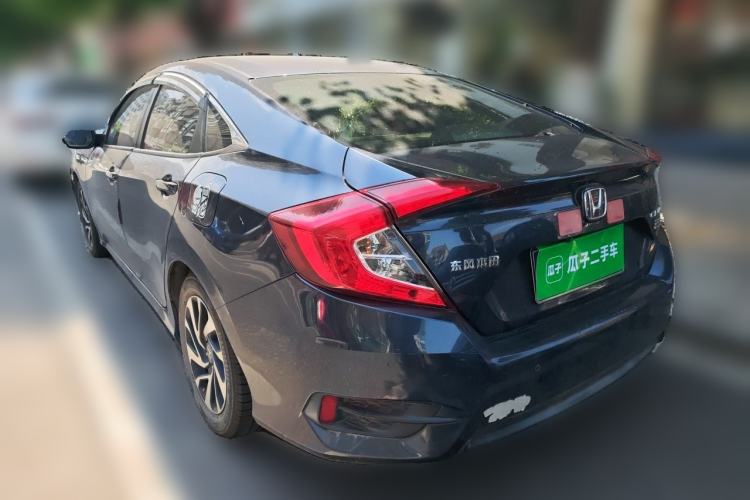 Used Honda Civic 2016 220TURBO CVT Luxury Edition Rear Left 45 Deg