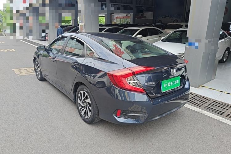 Used Honda Civic 2016 220TURBO CVT Luxury Edition Rear Left 45 Deg
