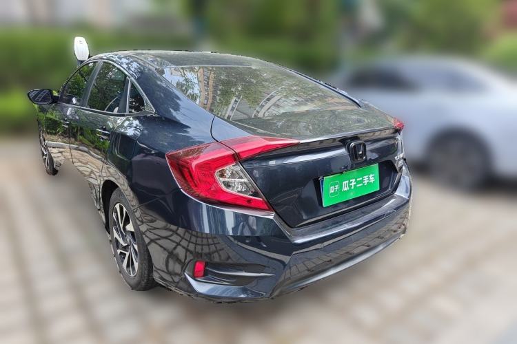 Used Honda Civic 2016 220TURBO CVT Luxury Edition Rear Left 45 Deg