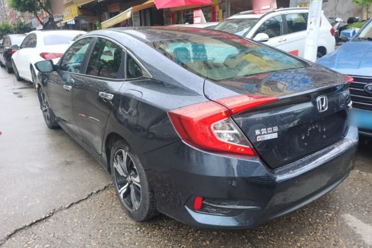 Used Honda Civic 2016 220TURBO CVT Prestige Edition Rear Left 45 Deg