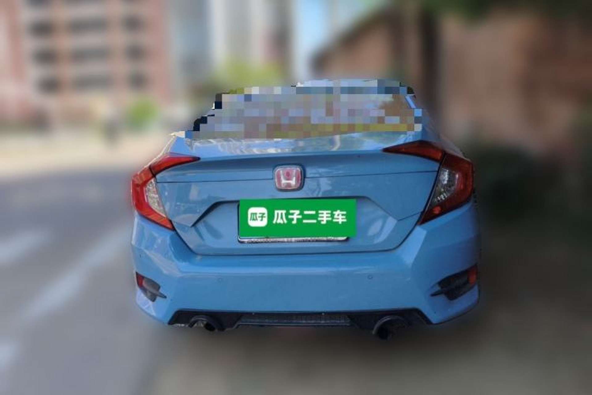Used Honda Civic 2016 220TURBO Manual Luxury Edition Rear